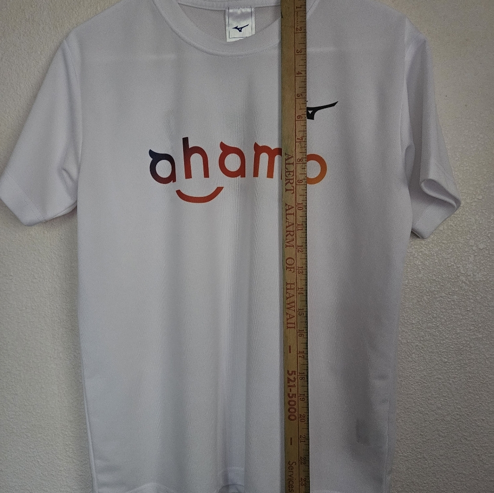 Mizuno ohamo Honolulu marathon dri fit shirt medium